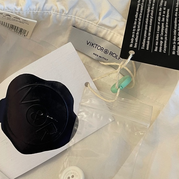 NWT! Viktor And Rolf Ruffle Front Skirt IT 42 - Picture 8 of 15